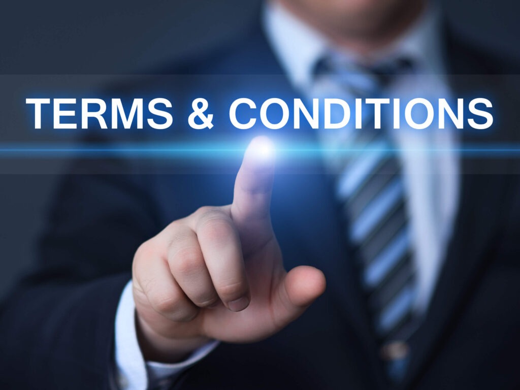 Build economy terms & conditions